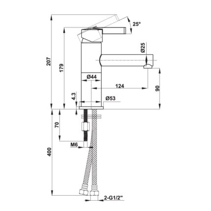 voi chau lavabo hafele roots 70 49561143 nong lanh 2