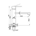 voi chau lavabo hafele vigor 100 190 49561138 chi lanh co cao 2