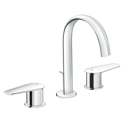 voi chau lavabo inax lfv 7100b nong lanh 3 lo