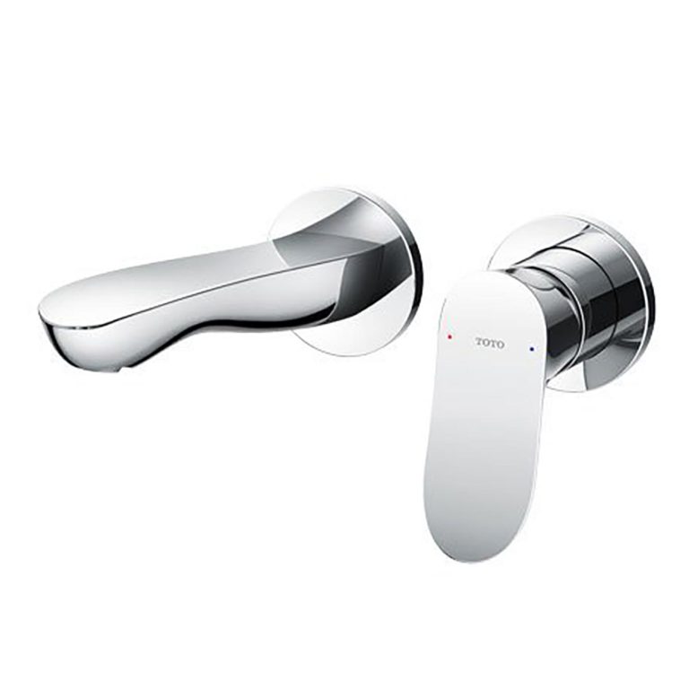 Vòi lavabo TOTO TLG01310BB 2 lỗ âm tường nóng lạnh GO
