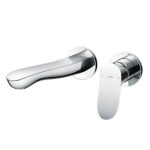 Vòi lavabo TOTO TLG01311BB 2 lỗ âm tường nóng lạnh GO