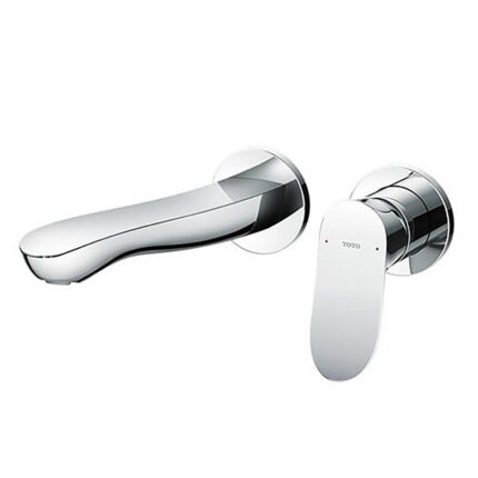 Vòi lavabo TOTO TLG01311BB 2 lỗ âm tường nóng lạnh GO