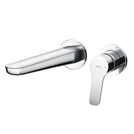 Vòi lavabo TOTO TLG03308BB 2 lỗ âm tường nóng lạnh GS