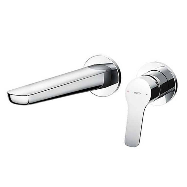 Vòi lavabo TOTO TLG03308BB 2 lỗ âm tường nóng lạnh GS