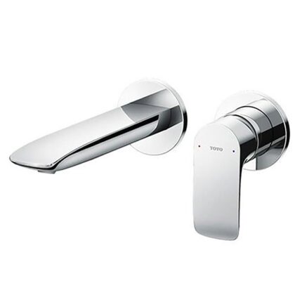 Vòi lavabo TOTO TLG04309BB 2 lỗ âm tường nóng lạnh GA