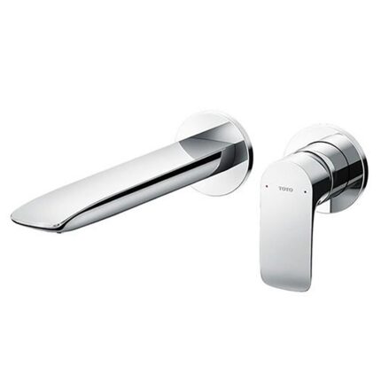 Vòi lavabo TOTO TLG04310BB 2 lỗ âm tường nóng lạnh GA