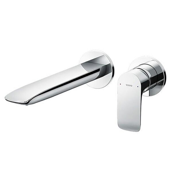 Vòi lavabo TOTO TLG04310BB 2 lỗ âm tường nóng lạnh GA