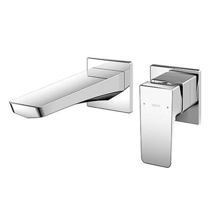 Vòi lavabo TOTO TLG07307BB 2 lỗ âm tường nóng lạnh GE