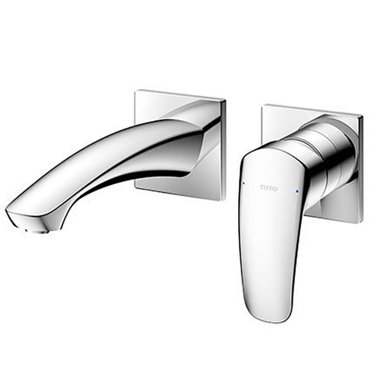 Vòi lavabo TOTO TLG09307BB 2 lỗ âm tường nóng lạnh GM