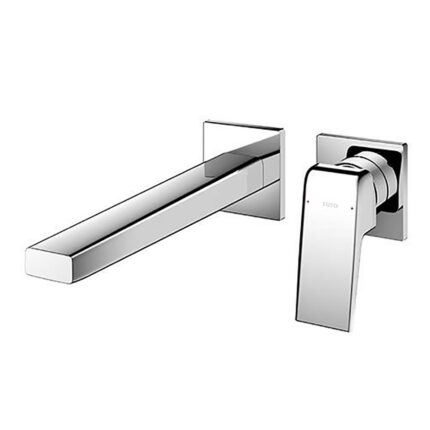 Vòi lavabo TOTO TLG10308BB 2 lỗ âm tường nóng lạnh GB