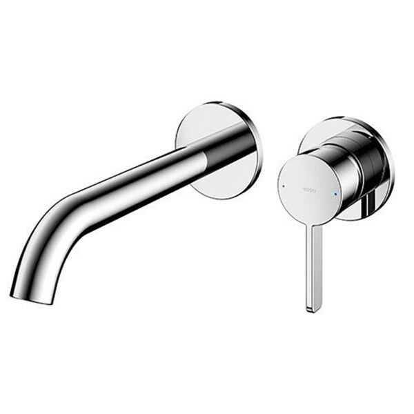 Vòi lavabo TOTO TLG11308BA 2 lỗ âm tường nóng lạnh GF