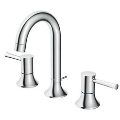 Vòi lavabo TOTO TLS02201BA cổ cao nóng lạnh 3 lỗ LN