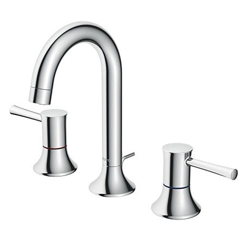 Vòi lavabo TOTO TLS02201BA cổ cao nóng lạnh 3 lỗ LN