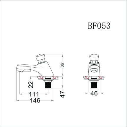 voi lavabo lanh bf053