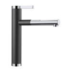 Vòi rửa bát BLANCO Linee-S Anthracite rút dây