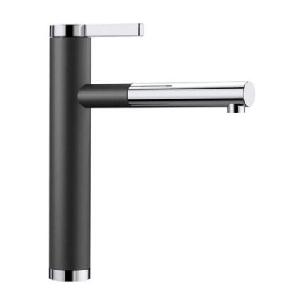 Vòi rửa bát BLANCO Linee-S Anthracite rút dây