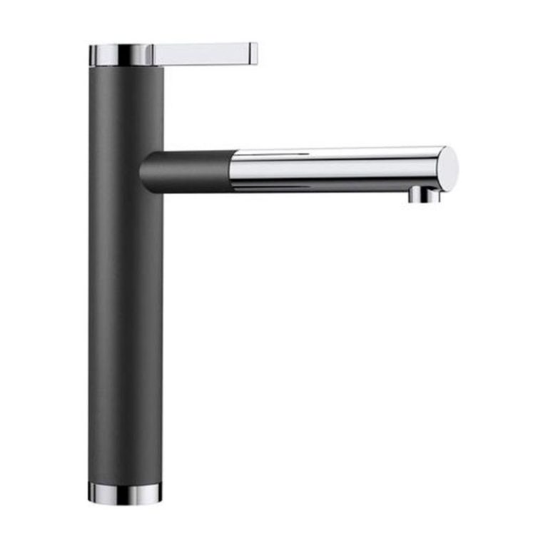 Vòi rửa bát BLANCO Linee-S Anthracite rút dây