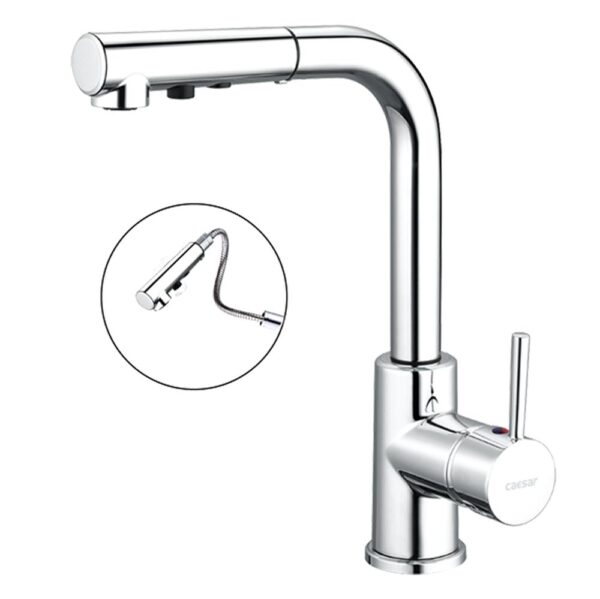 voi rua bat caesar k915c nong lanh rut day