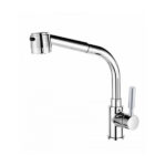 Vòi rửa bát EUROSUN S-K028R nóng lạnh rút dây