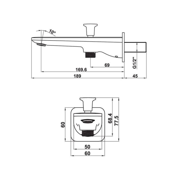voi sen am tuong hafele kobe chrome 160 58915061 2