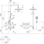 voi sen cay inax bfv 50s 5c nong lanh