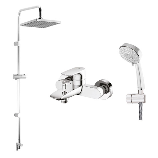 Vòi sen cây TOTO DM907C1S TBG04302VA DGH108ZR nóng lạnh