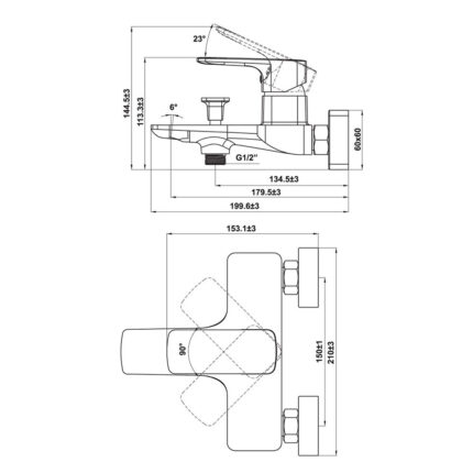 voi sen tam hafele kobe chrome 58915005 2