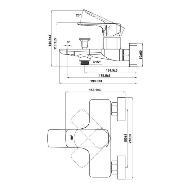 voi sen tam hafele kobe chrome 58915005 2