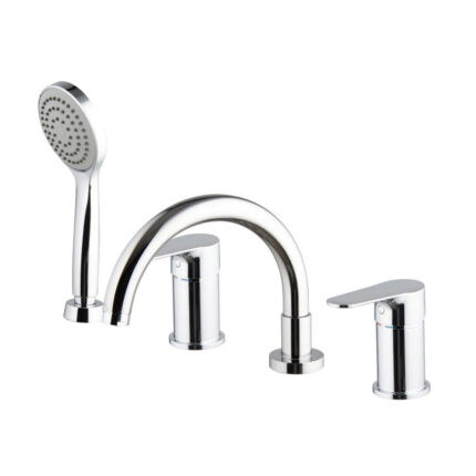 Vòi sen bồn tắm HAFELE ACTIVE 589.02.736 4 lỗ gắn bồn nóng lạnh