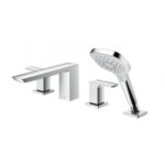 Vòi sen bồn tắm TOTO TBG02202BB gắn bồn 4 lỗ GR nóng lạnh
