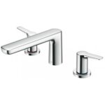 Vòi sen bồn tắm TOTO TBG03201BA gắn bồn 3 lỗ GS nóng lạnh