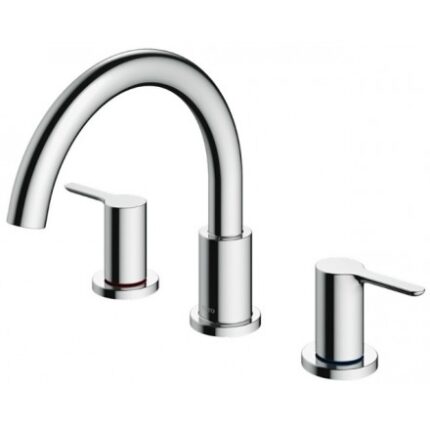 Vòi sen bồn tắm TOTO TBS01201BA gắn bồn 3 lỗ LB nóng lạnh