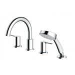 Vòi sen bồn tắm TOTO TBS01202BA gắn bồn 4 lỗ LB nóng lạnh