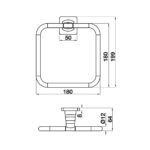 vong treo khan hafele 58041510 2