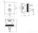 wf 1621 ban ve ky thuat voi sen tam am tuong american standard