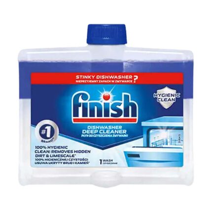 Dung dịch vệ sinh máy rửa bát Finish Soda 250ml không mùi
