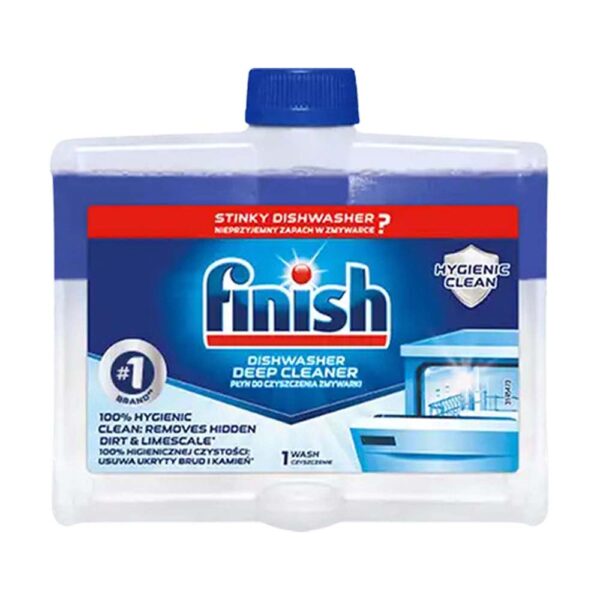 Dung dịch vệ sinh máy rửa bát Finish Soda 250ml không mùi