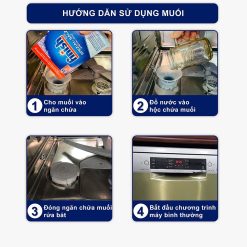 Muối rửa bát Finish Salt 1kg