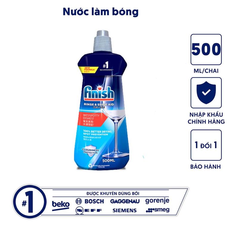 Nước làm bóng Finish 500ml