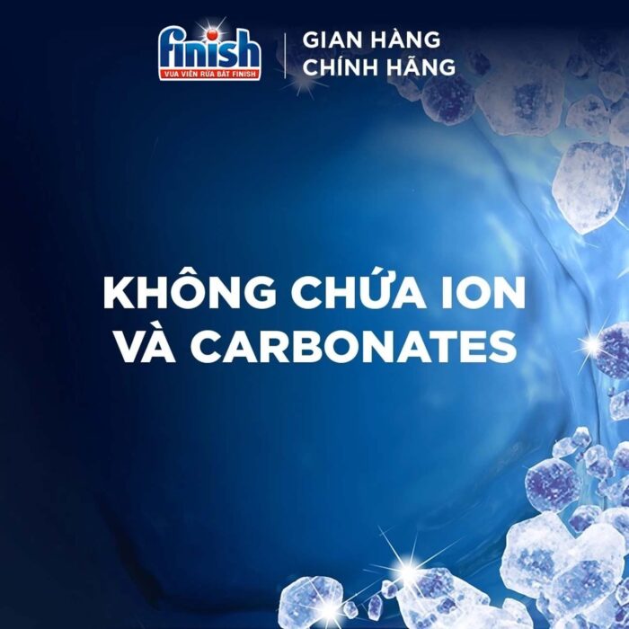 Muối rửa bát Finish Salt hộp 1.2kg - Ảnh 3