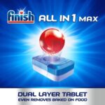 Viên rửa bát Finish All In One Max 30 viên hương chanh