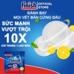 Viên rửa bát Finish All In One Max 30 viên hương chanh