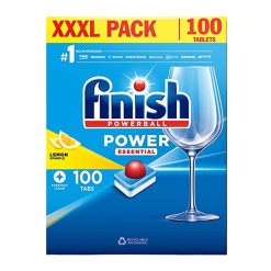 Viên rửa bát Finish Power Essential hộp 100 viên hương chanh