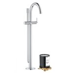 Vòi sen xả bồn tắm Grohe Atrio 32653003 Đặt Sàn nóng lạnh