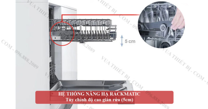 hệ-thống-tùy-chỉnh-độ-cao-Rackmatic-máy-rửa-bát-Bosch