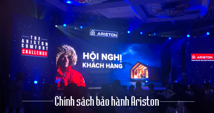 Bảo hành Bình nóng lạnh Ariston - Hotline, thời gian, chính sách