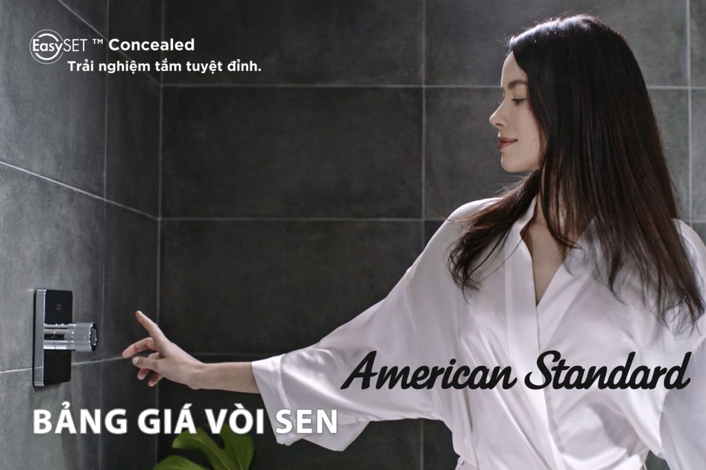 Bảng giá Vòi sen American Standard chiết khấu cao 2023