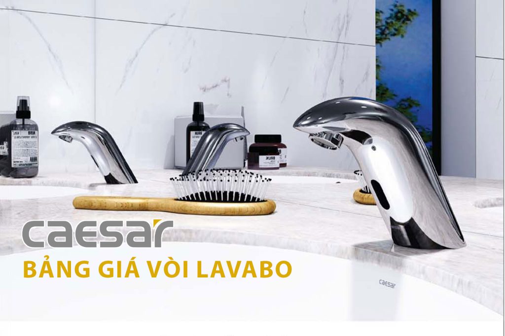 Bảng giá vòi lavabo CAESAR chiết khấu cao nhất
