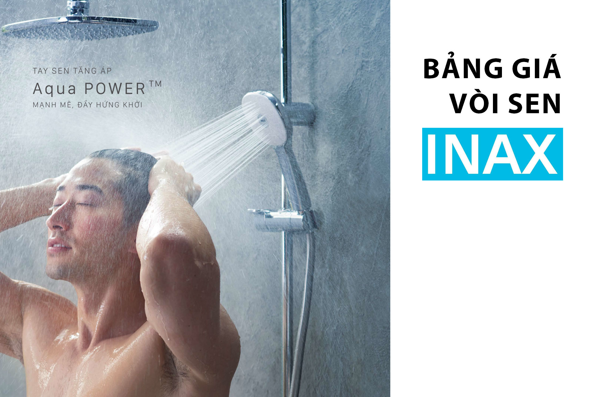 Bảng giá vòi sen INAX chiết khấu cao nhất