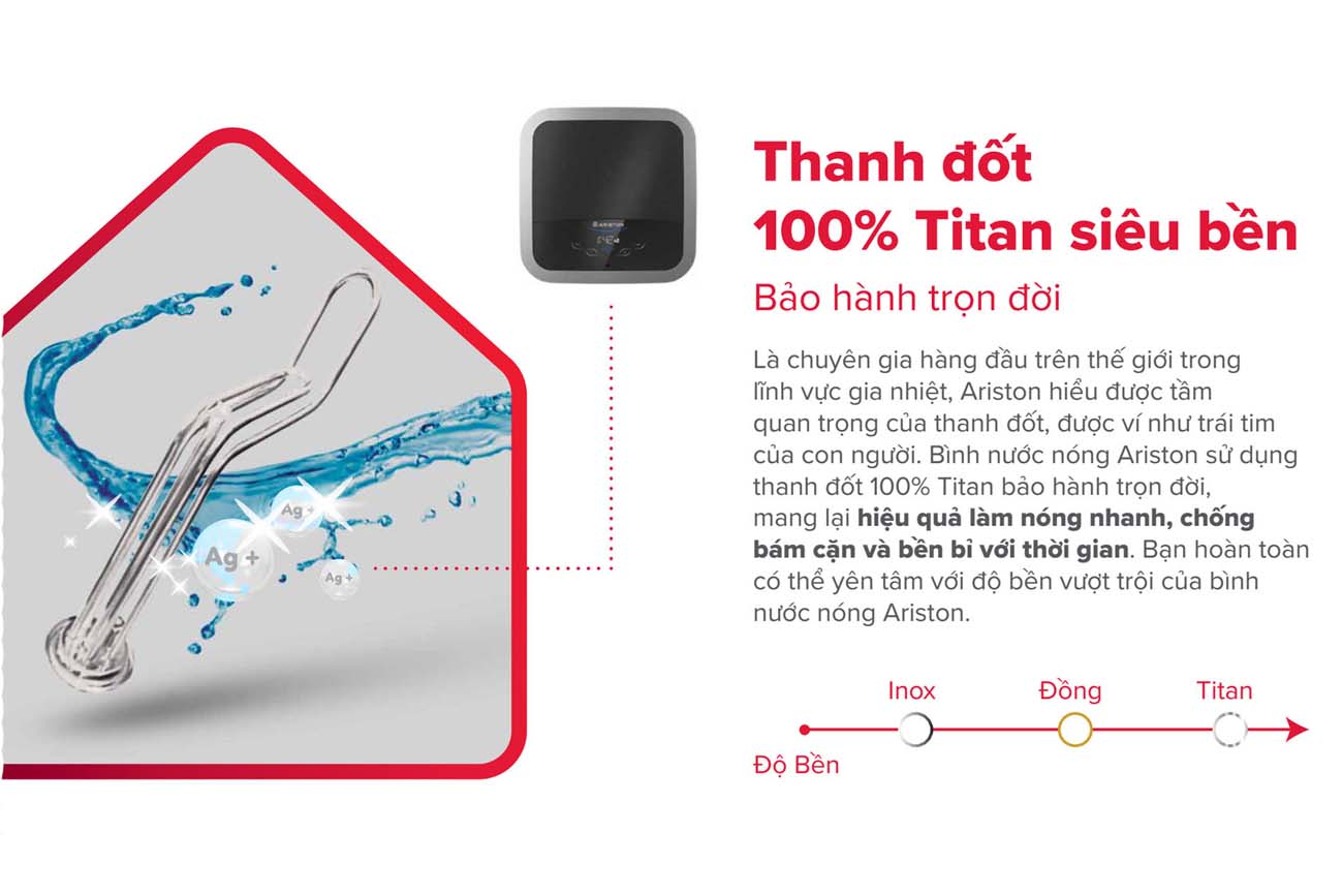 Bình nóng lạnh gián tiếp là gì 10 bộ phận cấu tạo lên bình - thanh đốt gia nhiệt